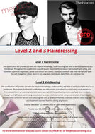 Level 2 or 3 Hair qualification. (Pay in full or choose Deposit option)